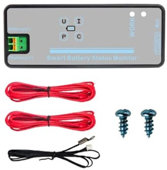 Coulometro a batteria da 8 a 100 V, compatibile con amperometro, voltmetro, carica scarica, multimetro