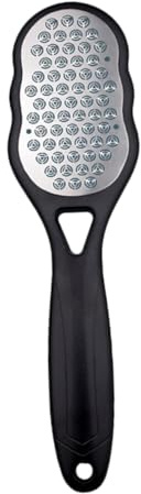 VALICLUD 1pezzi Esfoliante per Piedi Rimuove Morta e Calli Acciaio Inossidabile Design Ergonomico Portatile e Comodo da Usare