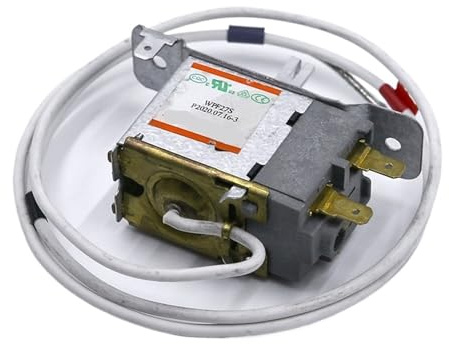 Termostato For Frigorifero: Termostato Di Ricambio For Congelatore WPF27S, Compatibile Con Candy, For 49036119, Frigorifero Congelatore A Pozzetto Igloo