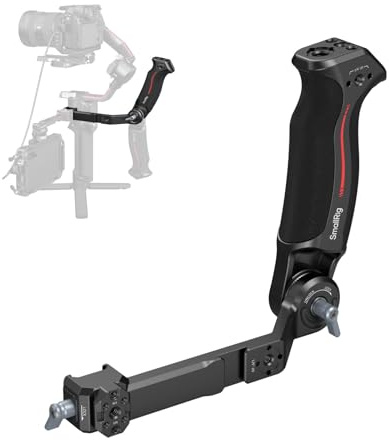 SmallRig Sling Handle Gimbal Handgrepp för DJI RS 2 / RSC 2 / RS 3 / RS 3 Pro/RS 3 Mini/RS 4 / RS 4 Pro/RS 4 Mini, Justerbar Gip för lågvinkelbilder, med QD-uttag - 3028D