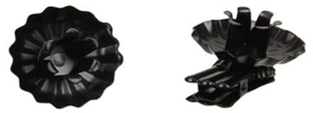 10 STK Stabkerzenhalter schwarz Metall Klammern Adventskranz Tannenbaum Kerzenhalter Kranz Klammer o3375 Klammerhalter Kerzenpicks Stabkerzen Halterung Halter