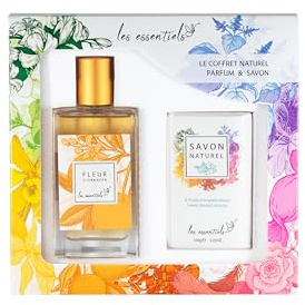Les essentiels Coffret Naturel Parfum et Savon, Fleur d'Oranger, Savon Naturel 100g