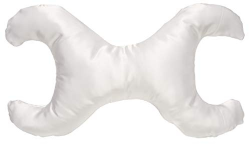 Save My Face - La Petite Satin Bianco Cuscino con Federa Rimovibile Made in USA