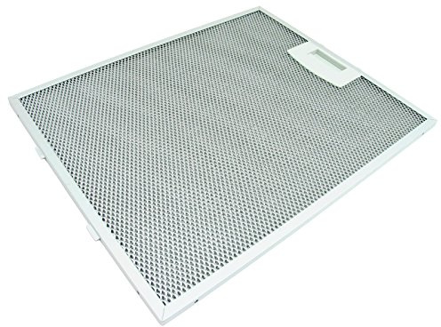 Bosch 353110 Cooker Hood (Metal Filter, Grease Filter of Rectangular Metal) White