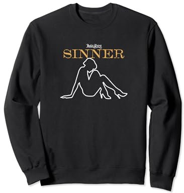 Judas Priest Sinner Lady Silhouette Sweatshirt