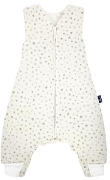 Alvi Sleep-Overall Light | Ideal für den Sommer mit 0,5 TOG, kurzarm, leicht und Reißverschluss für angenehmen Schlafkomfort in warmen Nächten