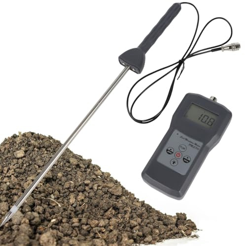 ZOEYEC Il misuratore di umidità del suolo PMS710 Digital per la sabbia del fiume del suolo analizza la misurazione dell'umidità