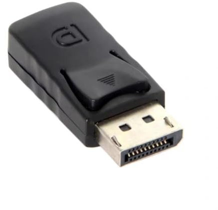 LOLPALONE 1 Uds 4K Displayport Dummy Plug DP Adaptador de Pantalla Virtual Tarjeta GráFica de VíDeo Tramposo EDID Emulador Fantasma Sin Cabeza