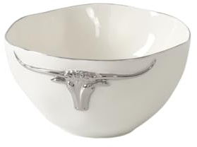 Grand bol Longhorns 23,5 x 23,5 x 12,1 cm