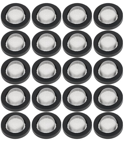 Briny River 20Pcs 3/4inch Shower Valve Tap Rubber Bath Gauze Washer for Standard Washing Machine and Dishwasher Hose