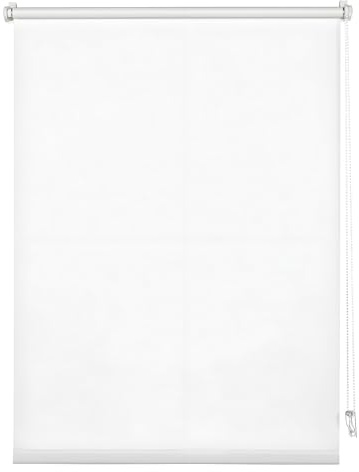 Tende A Rullo per Esterni in Pvc Trasparente, Tapparella Avvolgibile Chiare e Impermeabili, 50-300cm Giardino Esterno Gazebo Bagno Balcone Portico Cortina Divisorie All'Aperto(W80xH260cm)