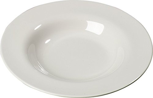 Carlisle 3303042 Sierrus Melamine Soup/Salad Bowls, 20-oz., Bone (Set of 12)