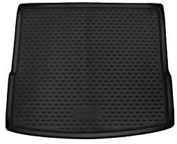 Element Tapis de Coffre Bac de Protection Antiderapant en Caoutchouc sur Mesure BMW X1 F48 2015-2020, Noir