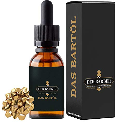 Das Bartöl von Der Barber - extrem ergiebiges Bart Öl - vegan - beruhigt die Haut - Beard Oil Made in Germany