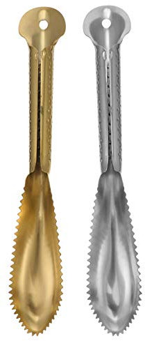 Cabilock 2piezas Removedor De Escamas De Pescado De Acero Inoxidable Herramienta De Cocina Multifuncional Mango Ergonómico Antideslizante para Uso Diario y Compartir
