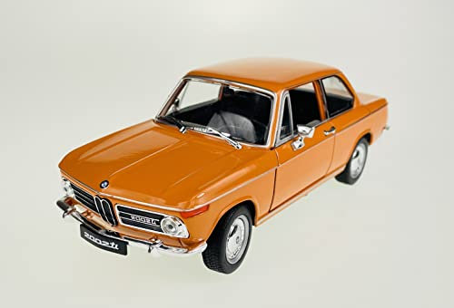 Welly B-M-W 2002ti Coupe Orange 1966-1977 1/24 Welly Modell Auto