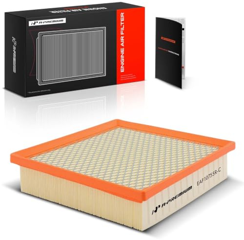 A-Premium Engine Air Filter Compatible with Toyota, Dodge, Jeep & Lexus Models - Camry, Highlander, Avalon, Sienna, Durango, Grand Cherokee, ES350, NX300, RX350 - Replace# 17801-0P050