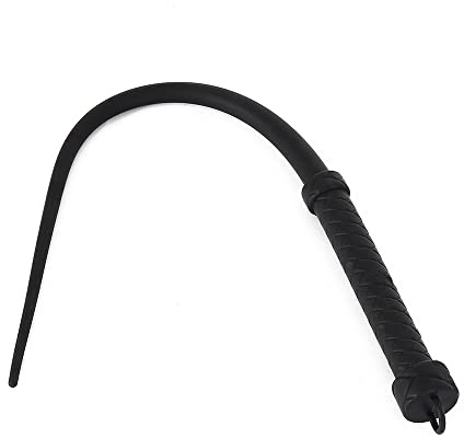 NAIXBTY Silikon Peitsche, Gerte Reitgerte SM Bondage Flogger mit Hängenden Ring Cosplay Sex-Spielzeug Zubehör für BDSM