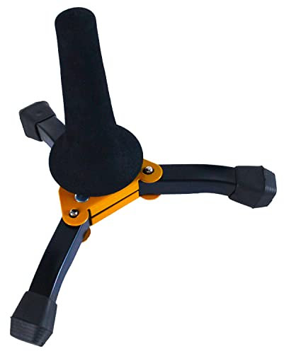 GEEK Tragbarer Sopran-Saxophonständer, zusammenklappbar, Sopran-Saxophonständer, massiver Stahl, stabiler Stativständer für Sopransaxophon, Yamaha YDS-150