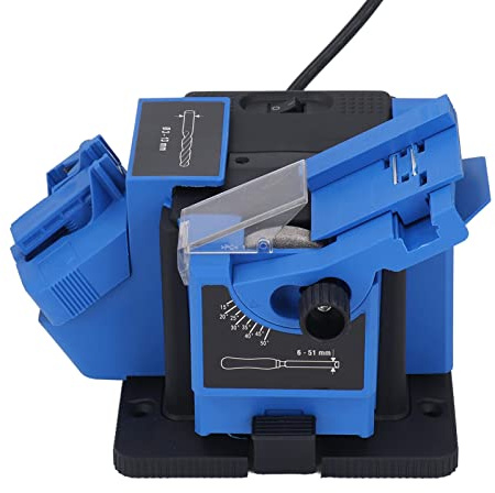 flexman Einstellbarer Multifunktionsschärfer für Bohrer mit Einem Durchmesser von 3 mm bis 13 mm, 65 W Hochfeste Haushalts Elektroschneider Schärfmaschine Zum Schleifen