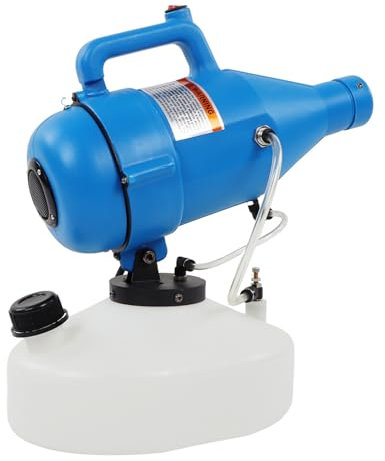 Nebulizador Portátil ULV Eléctrico Ajustable, Máquina Pulverizadora Atomizadora de 4,5 L y 1400 W para el Hogar, Hotel, Escuela con Cable de Alimentación de 5 M, Difusión