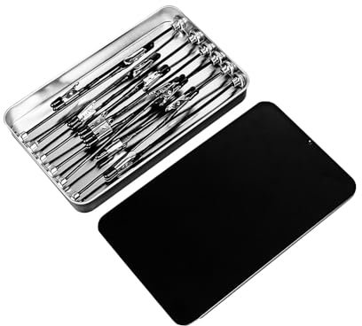 LeTkingok Model Accessories Spray Paint Color Clip Base, Bottom Strong Magnetic Design Stable and No Shaking (Black)