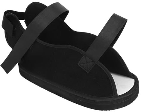 Fyearfly Zapatos de yeso quirúrgico, zapato postoperatorio de yeso para fractura de punta abierta Soporte de pierna protectora para pies Soportes para suministros sanitarios Equipos
