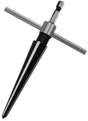 woloveqian T-Griff Kegelreibahle, T-Griff, abnehmbare, konische Reibahle mit 1/4-Zoll-Schaft, 3-13 mm und 5-16 mm Reibwerkzeug