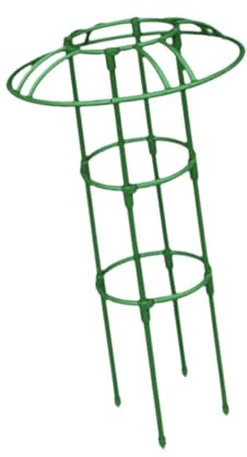 Fenteer Enrejado Vertical para Plantas Trepadoras, Marco Funcional Y Decorativo, 70cm 1 Paraguas