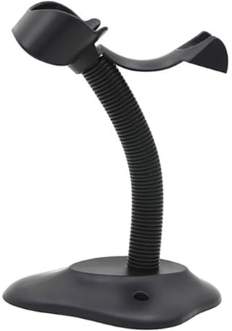 TOYZFRIENDY Scannerhalterung für Barcode Scanner aus Leichtem Pp Schwarz Geeignet für Handscanner Verstellbar zur Befestigung und Nutzung im Geschäft und Supermarkt