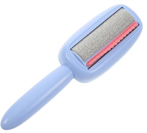TOYANDONA Rodillo Quitapelusas Reutilizable Azul para Mascotas y Hogar, Mango Ergonómico, Eficaz para Eliminar Pelo de Perros, Alfombras, Muebles y Ropa, Adecuado para Limpieza Diaria
