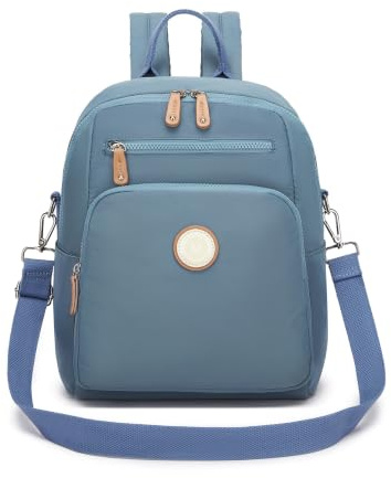 Miss Lulu Women's Backpack Medium Rucksack Lightweight Water-Resistant Daypack for Daily