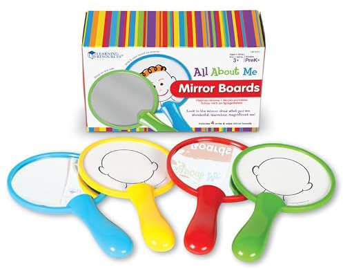 Learning Resources All About Me - Mirror Boards, set of 4