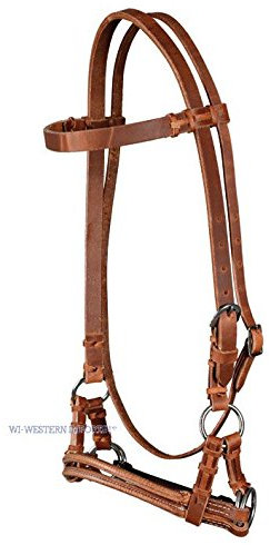 Sidepull Double Rounded Lethernose