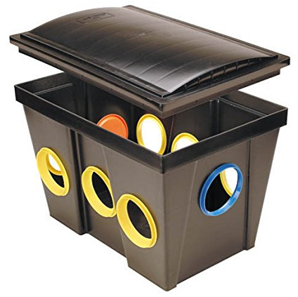 Tuf-Tite 9-Hole Distribution Box with Fittings (For 4 Pipe)