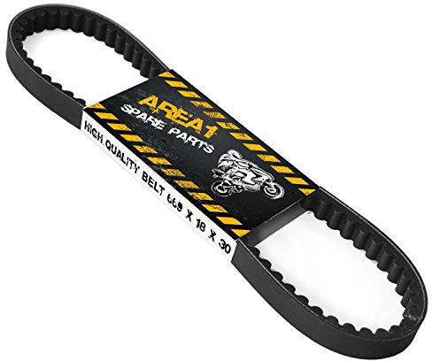 Area1 Keilriemen 669x18x30 GY6 China 4-Takt Motorroller 50ccm 10 Zoll Räder. Kompatibel mit Explorer AGM RS Yiying Wangye 49/50QT/139QMA/QMB