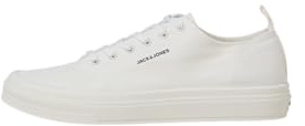 Jack & Jones Homme Jfwbayswater Noos Baskets en Toile, Bright White, 45 EU