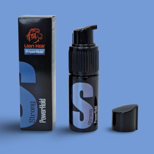 Lion Hair. PowerHold. POLVO DE VOLUMEN con PULVERIZADOR/formato PREMIUM/Fijación Fuerte/Polvos de peinado o texturizador pelo hombre y mujer/Styling Powder. 2 fijaciones distintas.