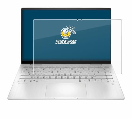 brotect Glass Screen Protector Film compatible with HP Pavilion x360 14-ek2154ng 14 - Glass-Foil 9H Protection [Scratch Resistant, High Clarity]