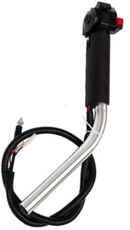 Wivplex Câble d'accélérateur de tondeuse à gazon, interrupteur de commande universel, poignée de levier, débroussailleuse, outils de commutation d'accélérateur Poignée d'accélérateur de rechange(A 1 P