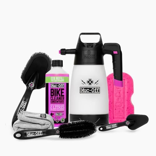 MUC OFF Foam Sprayer Kit Fahrrad Reinigung Set schwarz