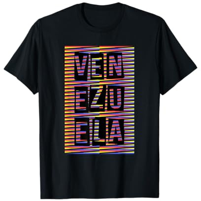 Venezuela diseño Tradicional artístico cromático Camiseta