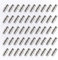 LanYing 50 Pezzi Perni per Mensole,Argento Perni di Supporto da Ø6mm,Perni di Supporto Staffe per Mensole,Pioli di Supporto per Libreria Armadio Mobili Scaffale RZ013