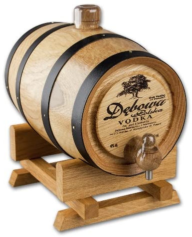 Vodka DEBOWA de Chene 40% Vol. im 1 Liter Holzfass 1000 ml