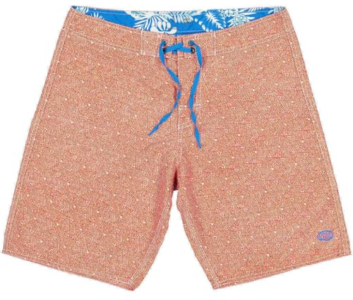 Panareha RAILAY Återvunnen Polyester Boardshorts för män Röd (44), Chili Pepper, 44