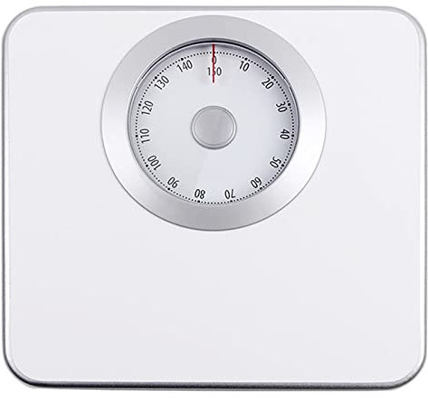 OUSIKA Mechanische Personenwaage, rutschfeste Matte, schnelle, genaue, zuverlässige Waage – leicht ablesbares analoges Zifferblatt, ohne Batterie, geeignet for Schule, Krankenhaus, Zuhause, Klinik Waa