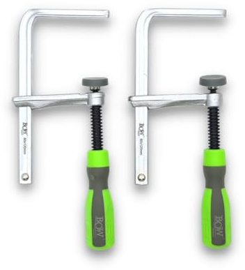 BOW Products XT2 T-Track Clamps - Hold Down Clamps for XT XTENDER Fences (XT524, XT536, and XT546) - Use for T-Track Clamping and Woodworking Applications - Pack of 2