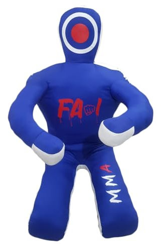 MMA Brottningsdummy Judo BJJ brottning sittande position brasiliansk JIU Jitsu dummy inlämning självförsvar träningsduk OFYLLD (59 tum)