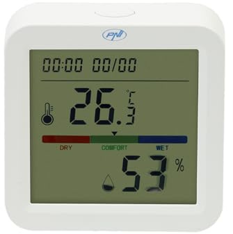 Sensore intelligente di temperatura e umidità PNI SafeHome PT252 WiFi Tuya App mobile intelligente