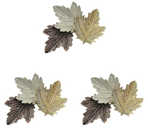 VALICLUD 3stücke Retro Ahornblatt Brosche Pin Für Damen Stilvolle Anstecknadel Mit Blattdesign Für Partys Und Veranstaltungen Hochwertiger Schmuck Für Besondere Anlässe